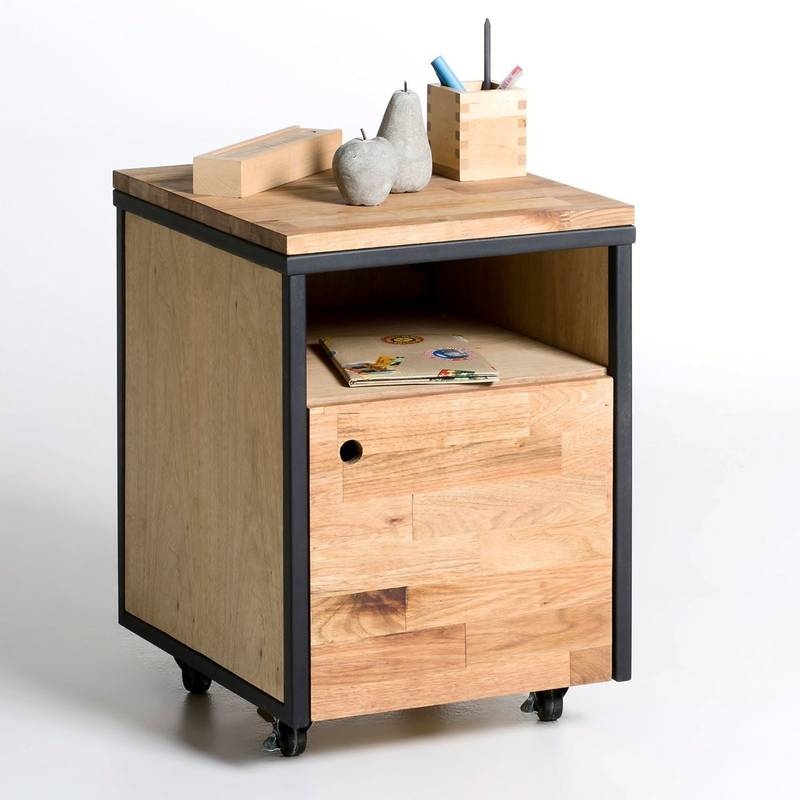 Hiba Cabinet/Bedside Cabinet on Wheels